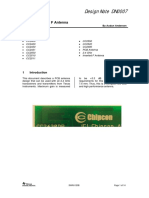 Texas Instruments 2.4 GHz Inverted F Antenna Design Notes DN0007 Swru120b