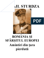 54604647 Mihail Sturdza Romania Si Sfarsitul Europei Amintiri Din Ţara Pierdută Romania Anilor 1917 1947