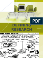 Defining Research 97-03
