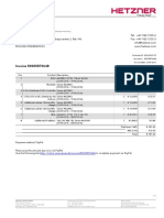 Hetzner Invoice R0005870648