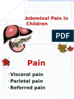 RCH Guidelines: Pediatric Abdominal Pain | PDF | Pain | Constipation
