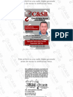 Carnet 07658 Nov-06-2015 Jose Antonio Meneses Quintero C.C. 91002141 I&M Ingenieria Ltda PDF