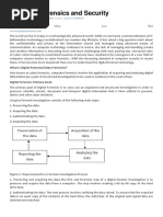 Windows Forensics and Security