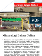 03. Kajian Mineralogi Bahan Galian