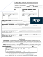 Household Information Form