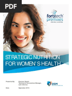 Fortitech Premixes Womens Health Tech Paper EN PDF