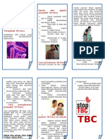 Leaflet Penyuluhan TBC