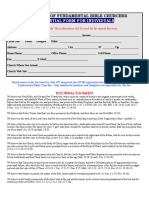 Credential Form For Individual PDF