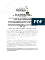 37th Daytime Emmy Awards Nominations