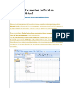 Cómo Abrir Documentos de Excel en Ventanas Distintas