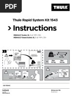 Instructions: Thule Rapid System Kit 1543