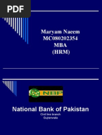 Internship Report On National Bank of Pakistan