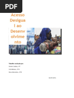 Um acesso desigual ao desenvolvimento