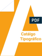 Catálogo de Usos Tipográficos en Productos y Tipografías Recomendadas para Cuerpos de Texto