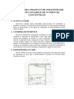 Determinarea Gradului de Omogenizare La Amestecatoarele de Nutreturi Concentrate