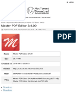 Download Master PDF Editor 3400  Mac Torrent Downloadpdf by httpswwwfacebookcomPianoHuyCuong  SN315283025 doc pdf