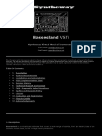 Bassesland: Electric, Acoustic and Synth Bass VST VST3 Audio Unit EXS24 + KONTAKT: Picked, Fingered, Fretless, Slapped, Muted, Slides, Synth Basses.