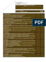 Pauta de Evaluación para 2° Año Medio