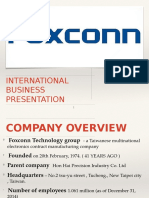 International Electronics Giant Foxconn