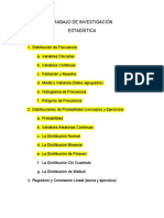 Trabajo de Estadistica