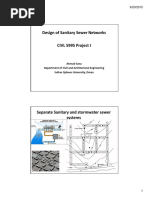 Sanitary Sewer System Design Guide | PDF | Sanitary Sewer | Hydraulic ...