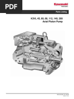 Hydraulic Pump Model Parts List | PDF | Piston | Screw