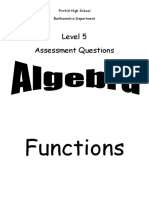 n5 Algebra Functions Ppqs