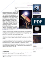 Astronomy Polar Aligning Step