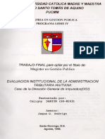 Evaluacion de La Administraciòn Haitiana PDF