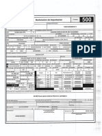 Declaración de Importación PDF