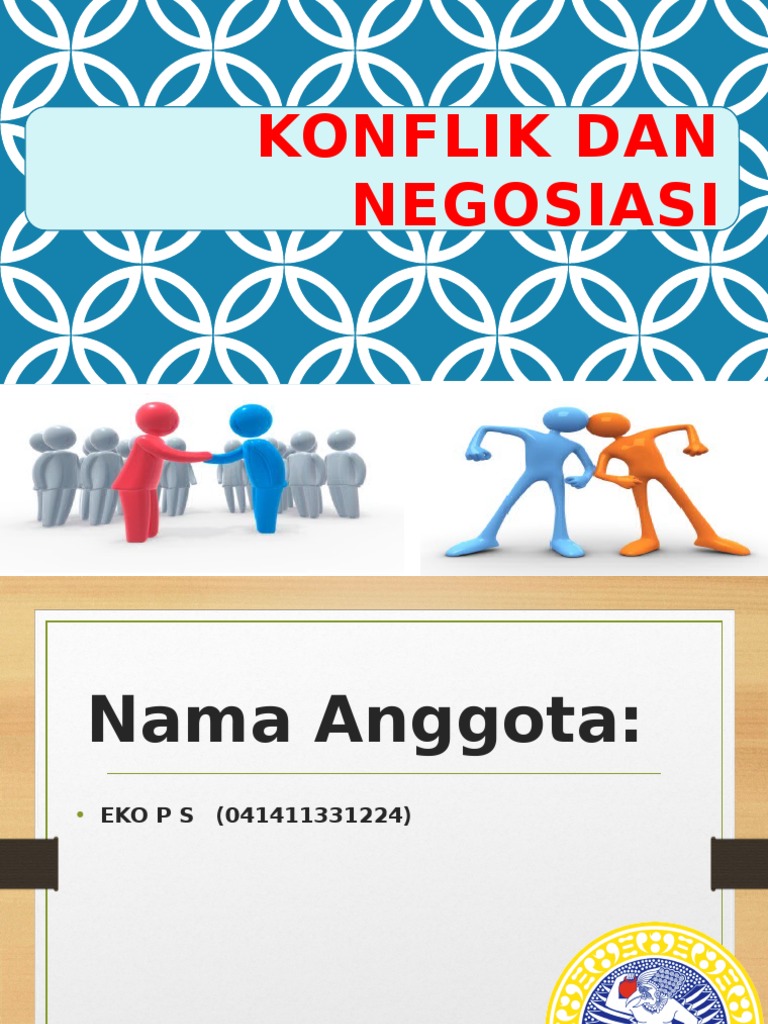 Bab 14 Konflik Dan Negosiasi Bab 14 Konflik Dan Negosiasi