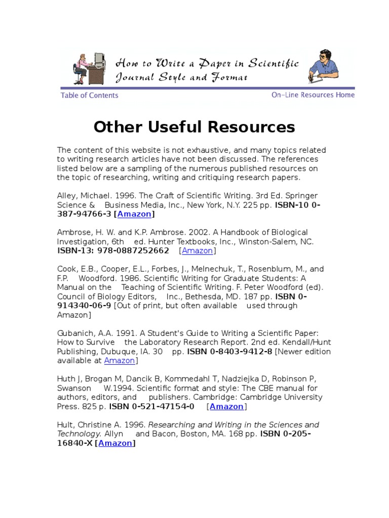 Student's Guide To Writing A Scientific Paper | PDF
