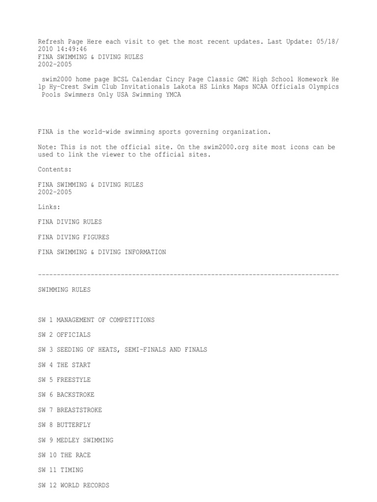 fina-swimming-rules-pdf-swimming-sport-outdoor-recreation