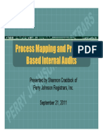 Process Mapping and Process-Based Internal Audits