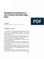 Judo Biomechanical Classifications