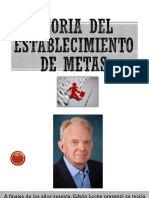 Teoria Del Establecimiento de Metas