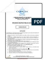 Simulado..administrador Comusa PDF