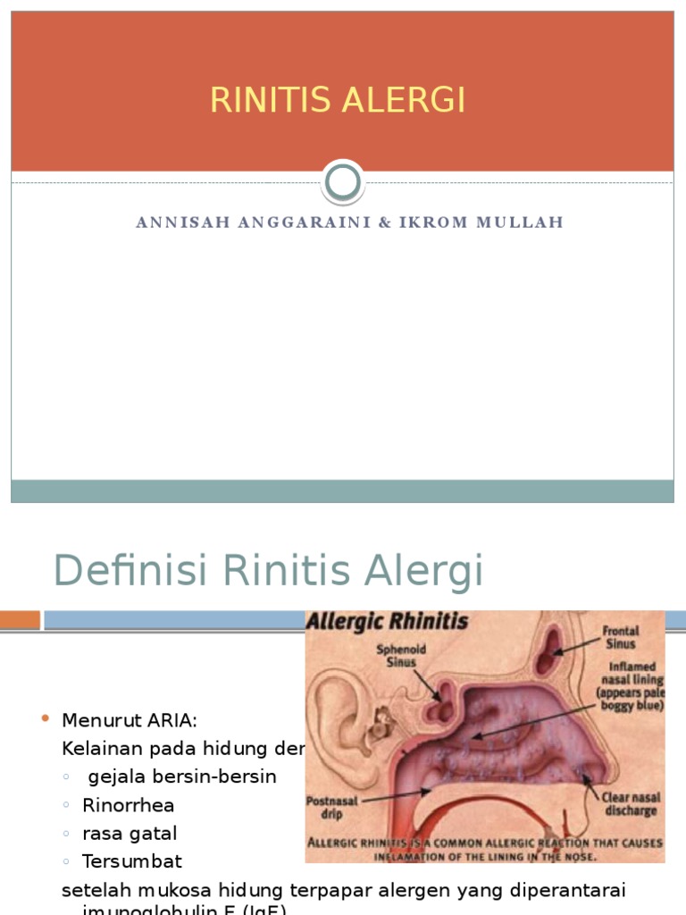 Rinitis Alergi | PDF | Sains & Matematika