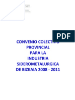 2.- Convenio Metal 2008-2011