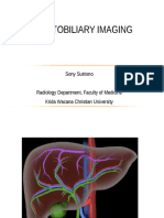 Hepatobiliary Imaging: Sony Sutrisno Radiology Department, Faculty of Medicine Krida Wacana Christian University