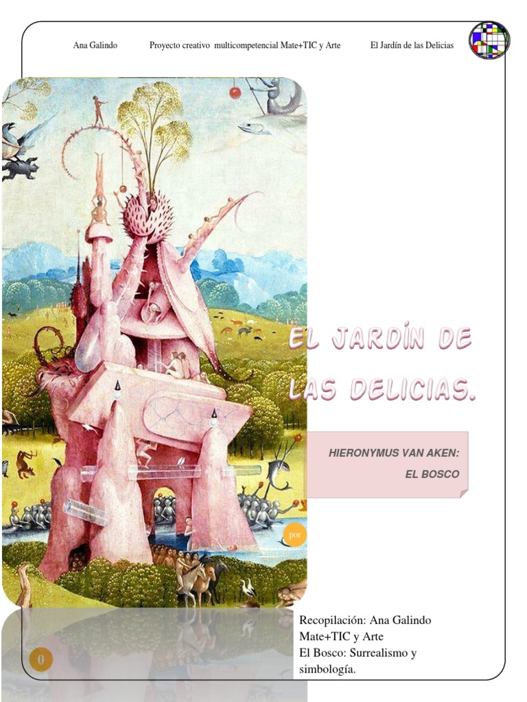 El Bosco: El Jardín de Las Delicias. | PDF | Artes (general), image size:768x1024