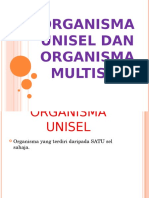 Organisma Unisel Dan Multisel