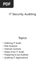 Is Security Audit