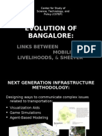 Evolution of Bangalore Transportation Infrastructure