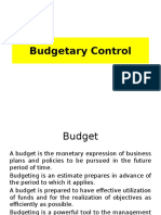 Budgetary Control in Financial Management