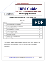 Important Current Affairs Round Up- 1st to 15th October 2015-Www.ibpsguide.com