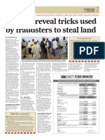 Experts Reveal Tricks Used To Steal Land