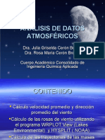 Curso de Análisis de Datos Meteorológicos