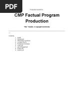 CMP Factual Program Production