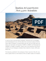 Indus Civilization at Least 8